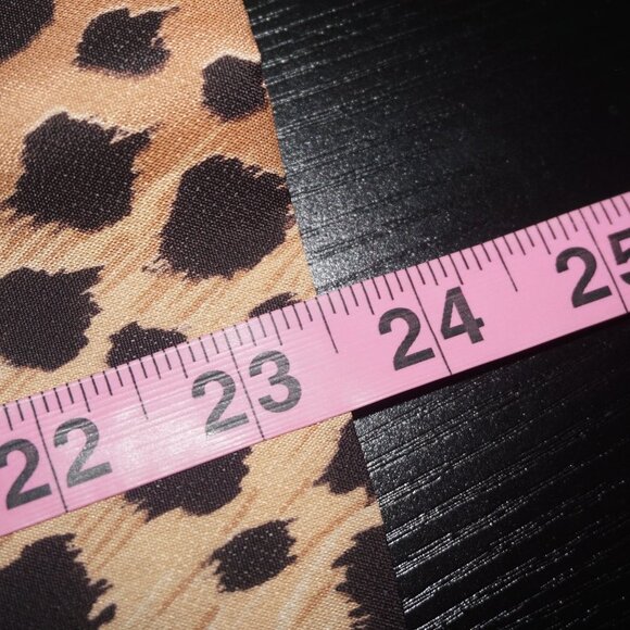 Vintage 60s Leopard Print Blouse - Picture 6 of 6